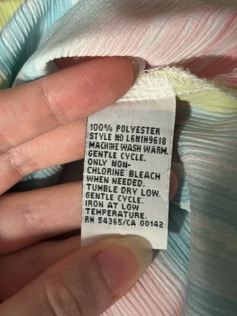 Colorful Collared Button Down - Picture 4 of 5